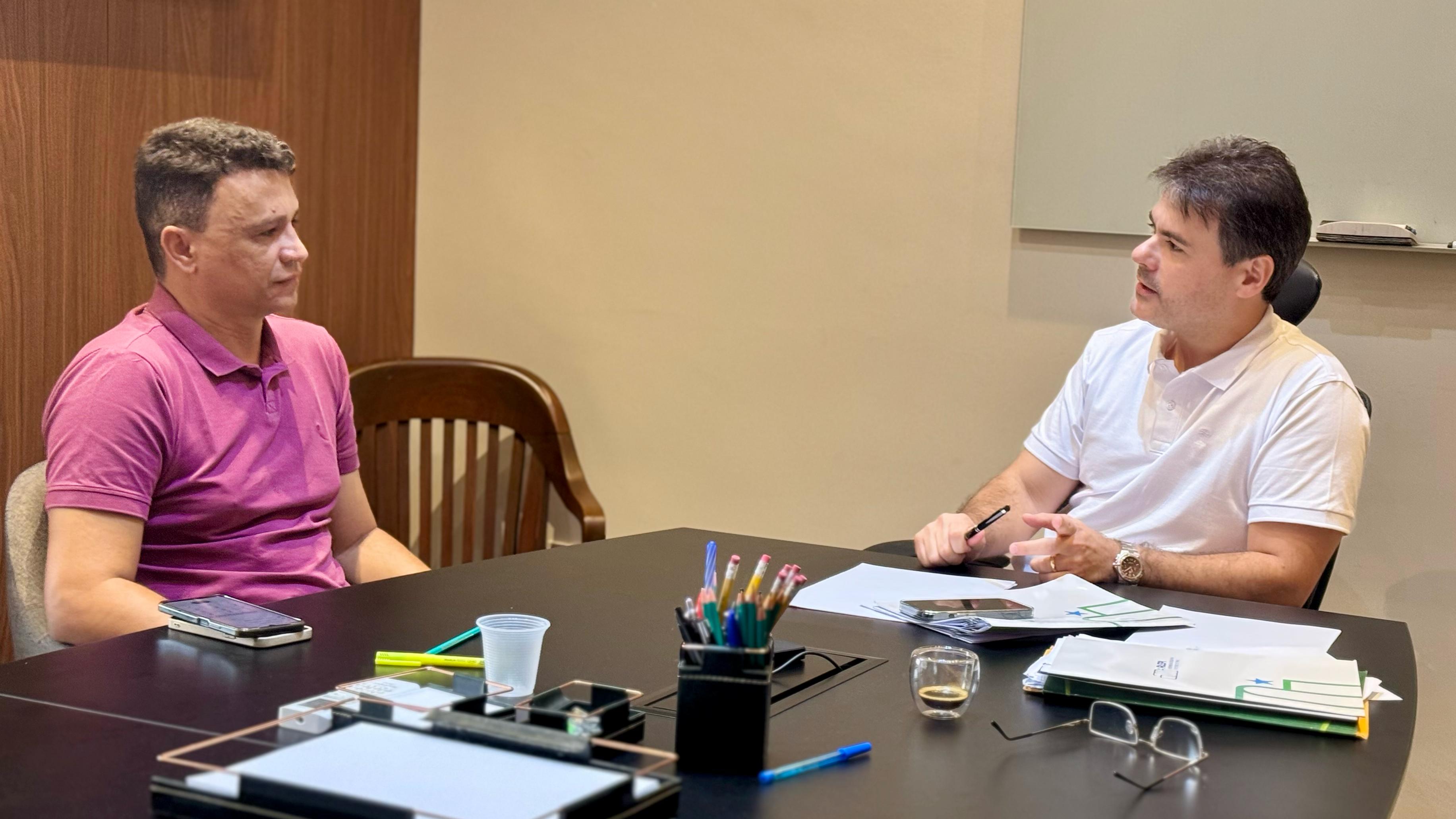 Prefeito Josué, do PP, oficializa parceira com governador Rafael Fonteles