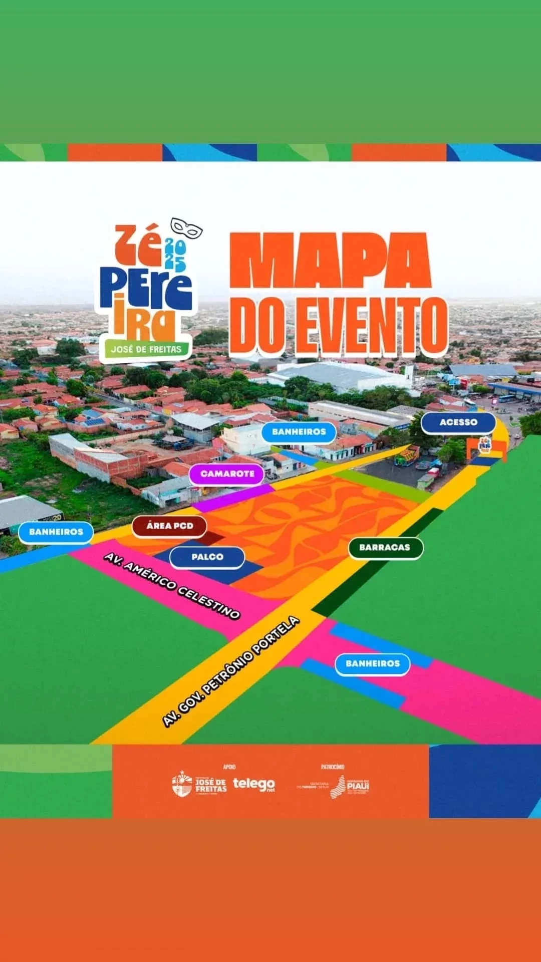 Prefeitura de José de Freitas proíbe venda de vidro e materiais cortantes no Zé Pereira 2025 - Imagem 1