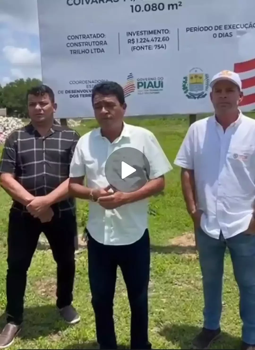 Trabalho continua: Prefeitura de Coivaras inicia obras de pavimentação poliédrica  - Imagem 1