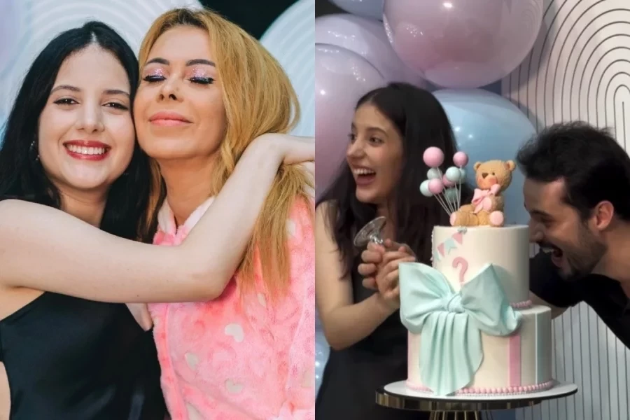 Grávida, filha de Joelma revela sexo do primeiro filho