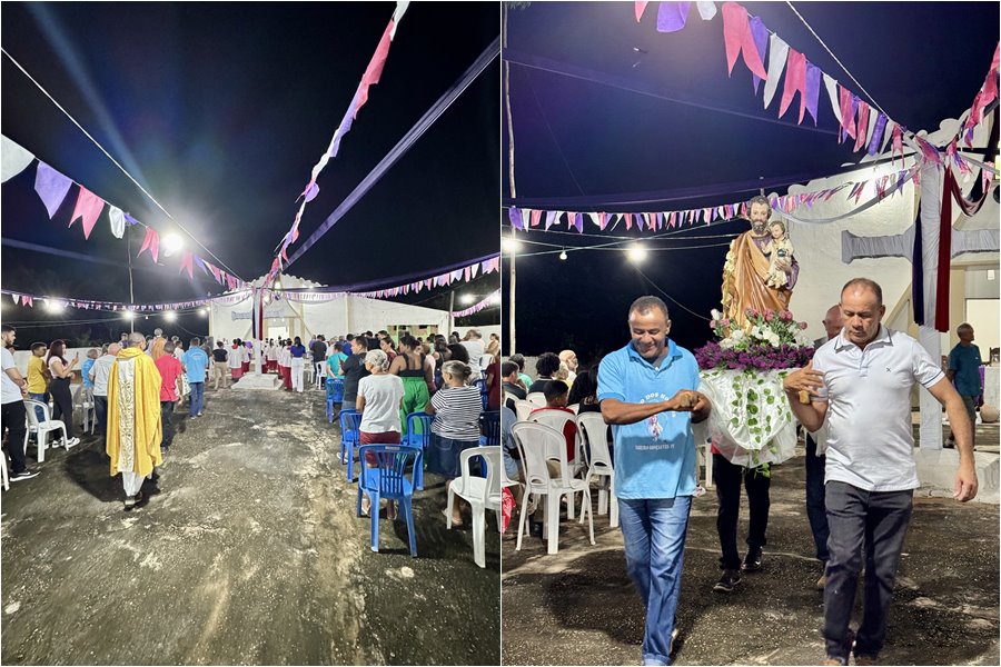 Festejo do Padroeiro São José tem início no bairro Vila Nova