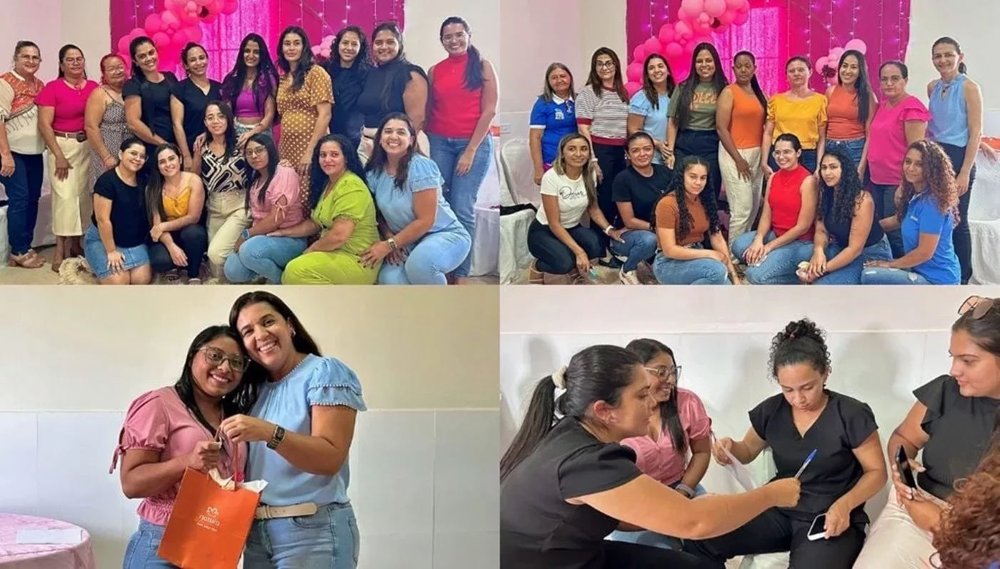 Secretaria de Saúde de Marcolândia promove encontro sobre autocuidado e valorização das mulheres - Foto: Divulgação