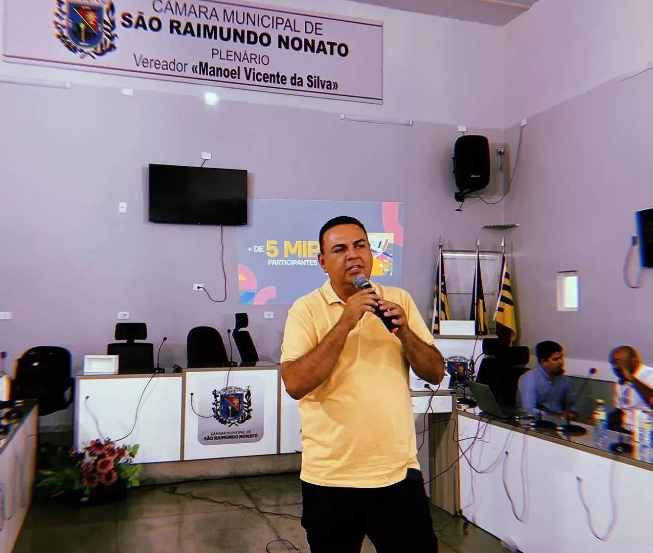 Equipe da Feira de Turismo em visita a São Raimundo Nonato (Divulgação)