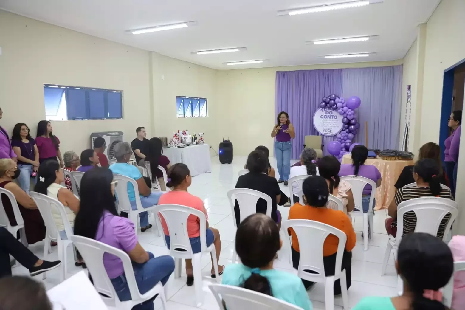 Evento do 'Março Lilás' reforça conscientização sobre o câncer de colo do útero em Pio IX - Imagem 1