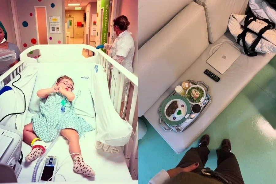 Letícia Cazarré faz reflexão sobre internações da filha: “Como será que é pra ela?”