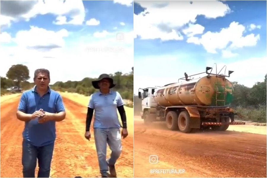 Prefeitura de João Costa inicia recuperação de estradas vicinais do município