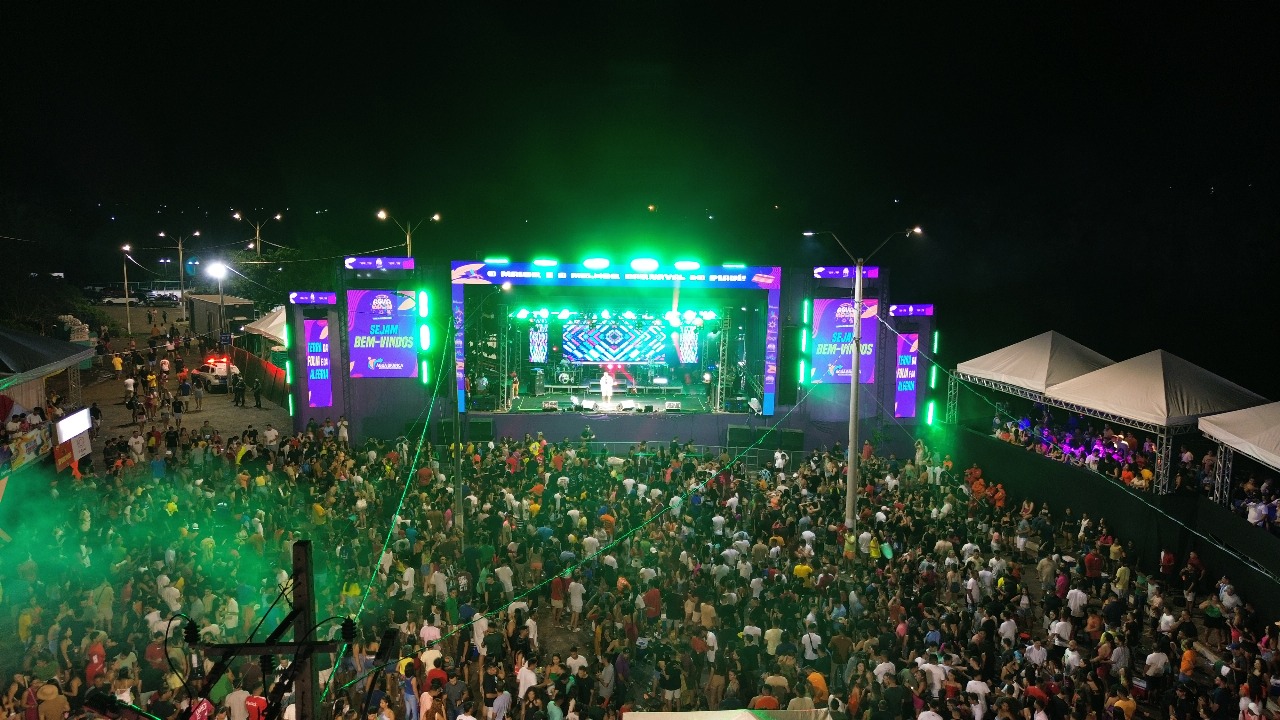 Multidão lota a Orla do Açude e consolida o Carnaval de Água Branca