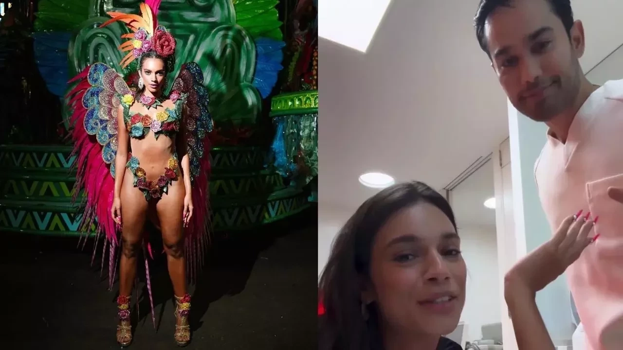 Ex-BBB Alane usa técnica com espermatozoides para tratar bumbum machucado