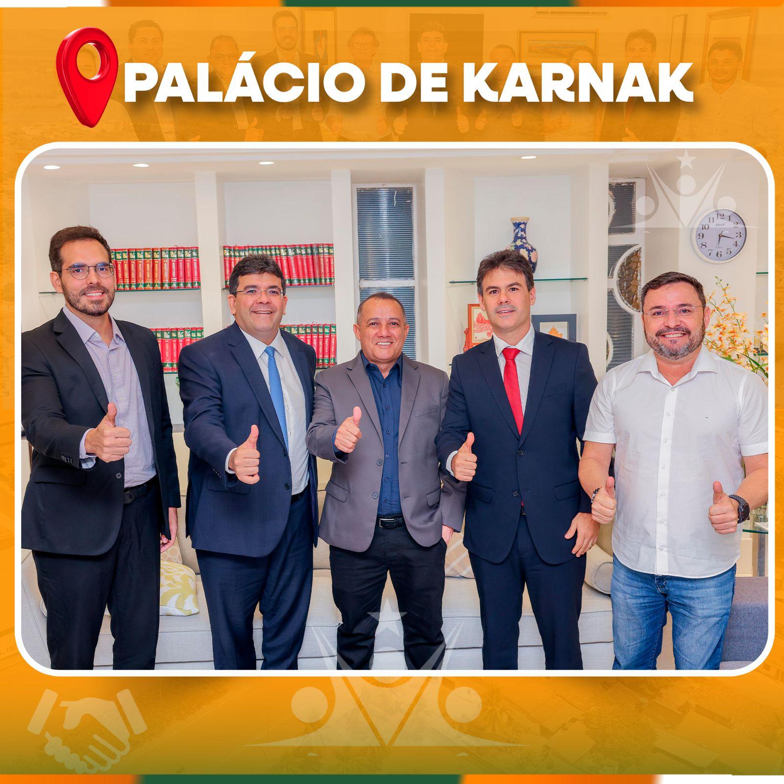 Prefeito de Avelino Lopes fortalece parcerias em reunião com Rafael Fonteles