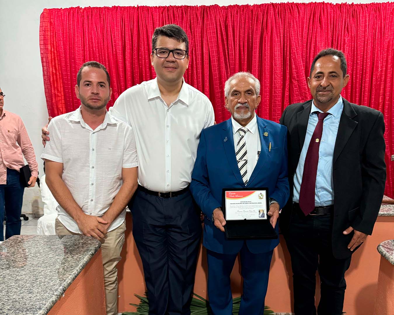 Presidente da Câmara de Itainópolis Participa de Entrega de Títulos de Cidadania em Santo Antônio de Lisboa