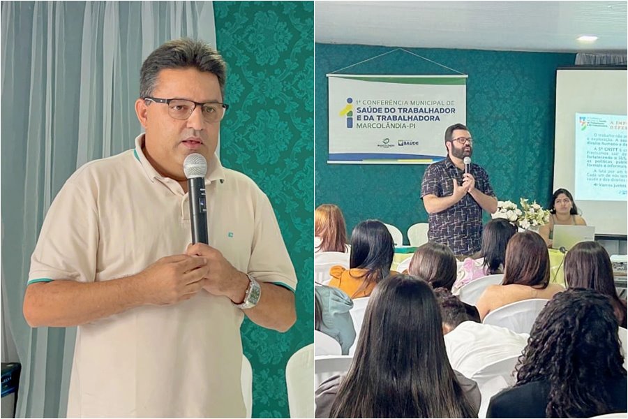 Marcolândia realiza a 1ª Conferência Municipal de Saúde do Trabalhador e da Trabalhadora