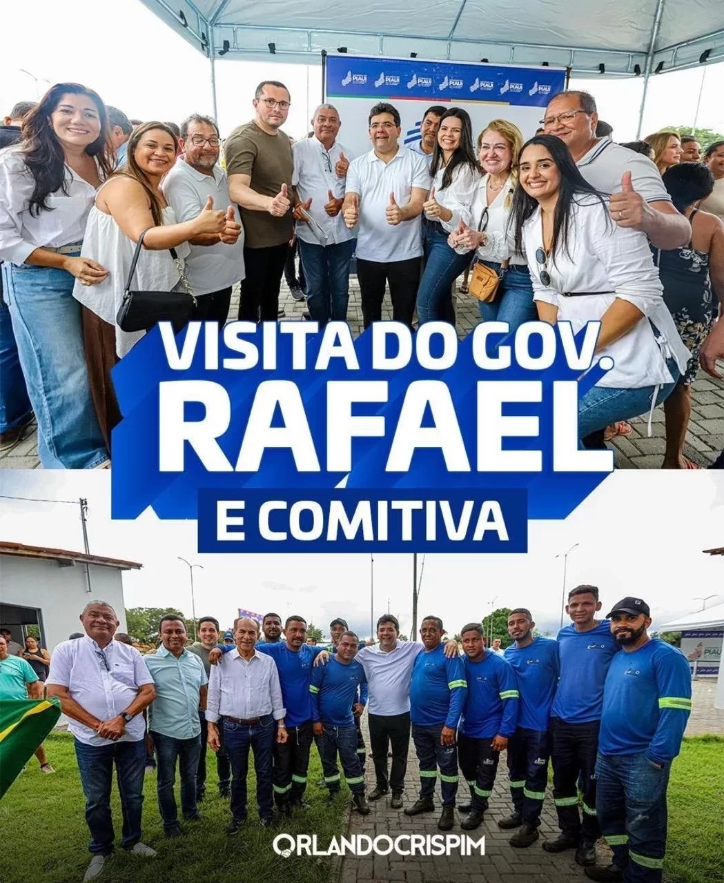 Governador Rafael Fonteles visita Manoel Emídio e anuncia investimentos em saúde e infraestrutura   - Imagem 2