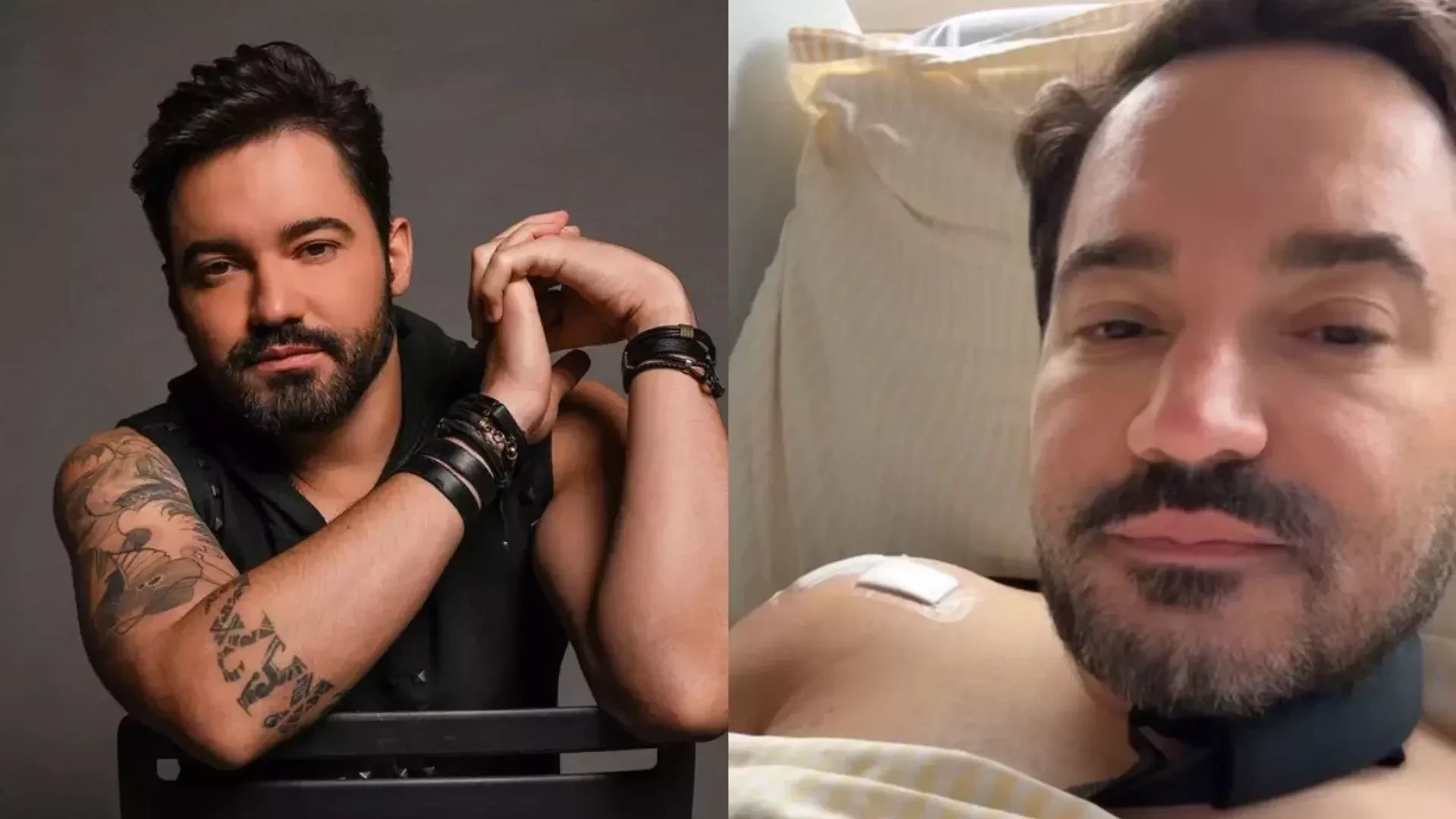 Fernando Zor aparece nas redes sociais após passar por cirurgia