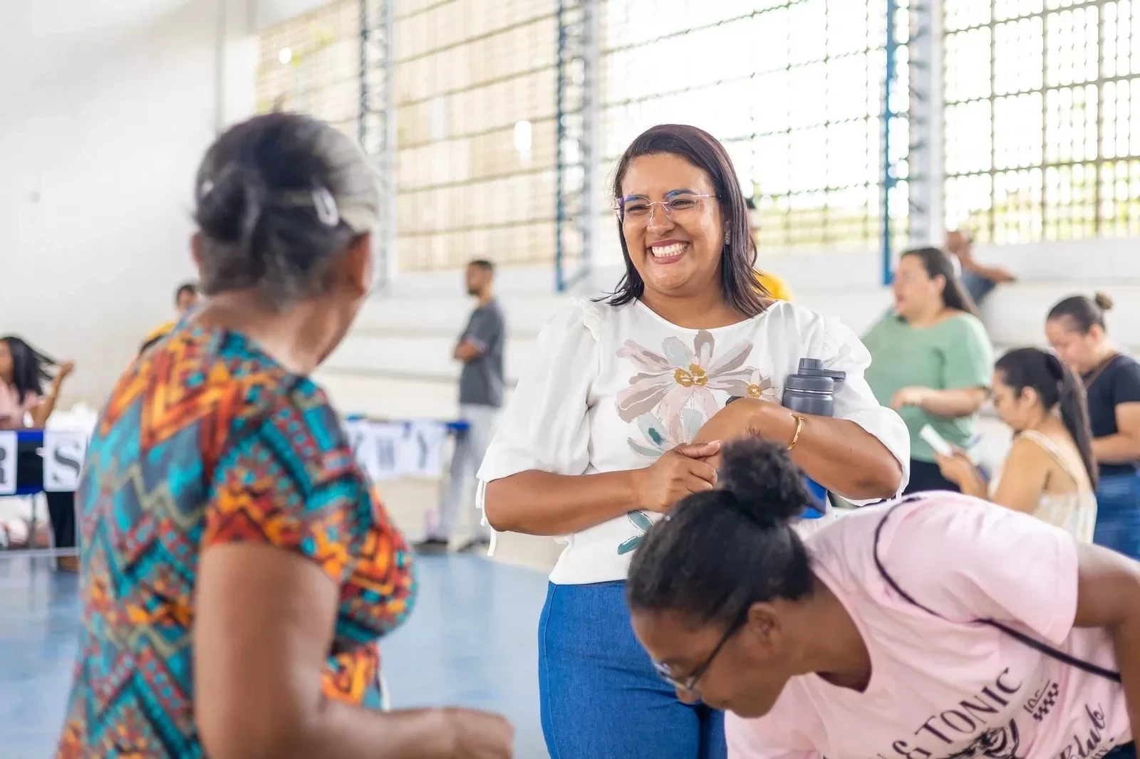 Entrega de mais de 2.000 cestas básicas. / Foto: Arquivo Pessoal