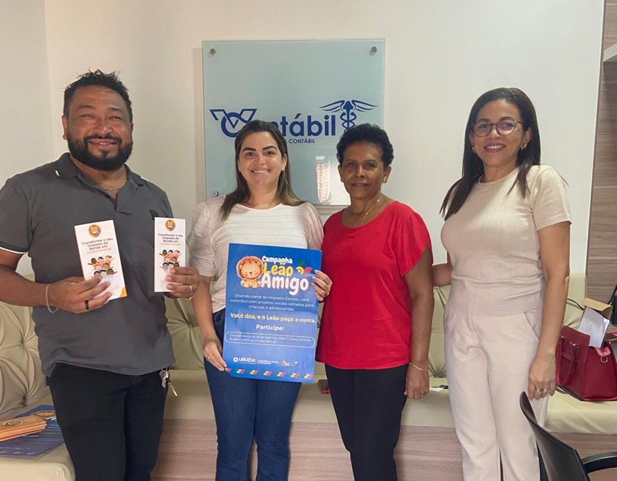 Iniciada campanha “Leão Amigo” para doações ao Fundo da Infância e Adolescência