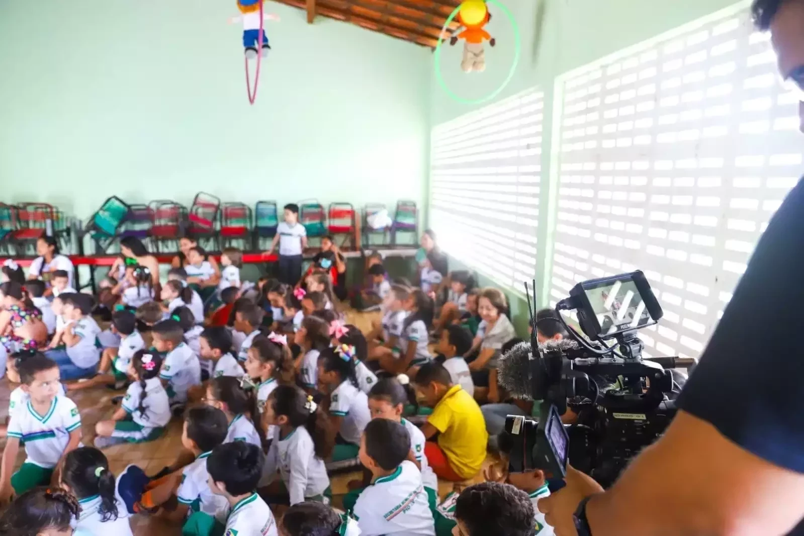 Pio IX recebe equipe da TV CONASEMS para gravação do WEB DOC Brasil, aqui tem SUS - Imagem 1