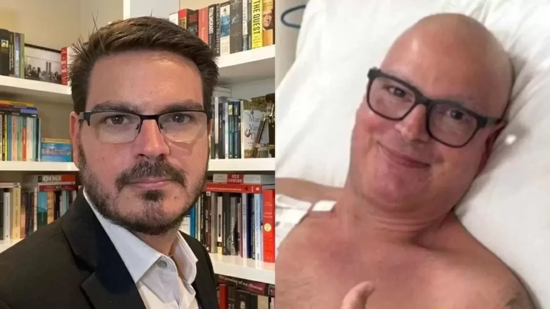 Rodrigo Constantino está internado nos EUA à espera de transplante de medula óssea