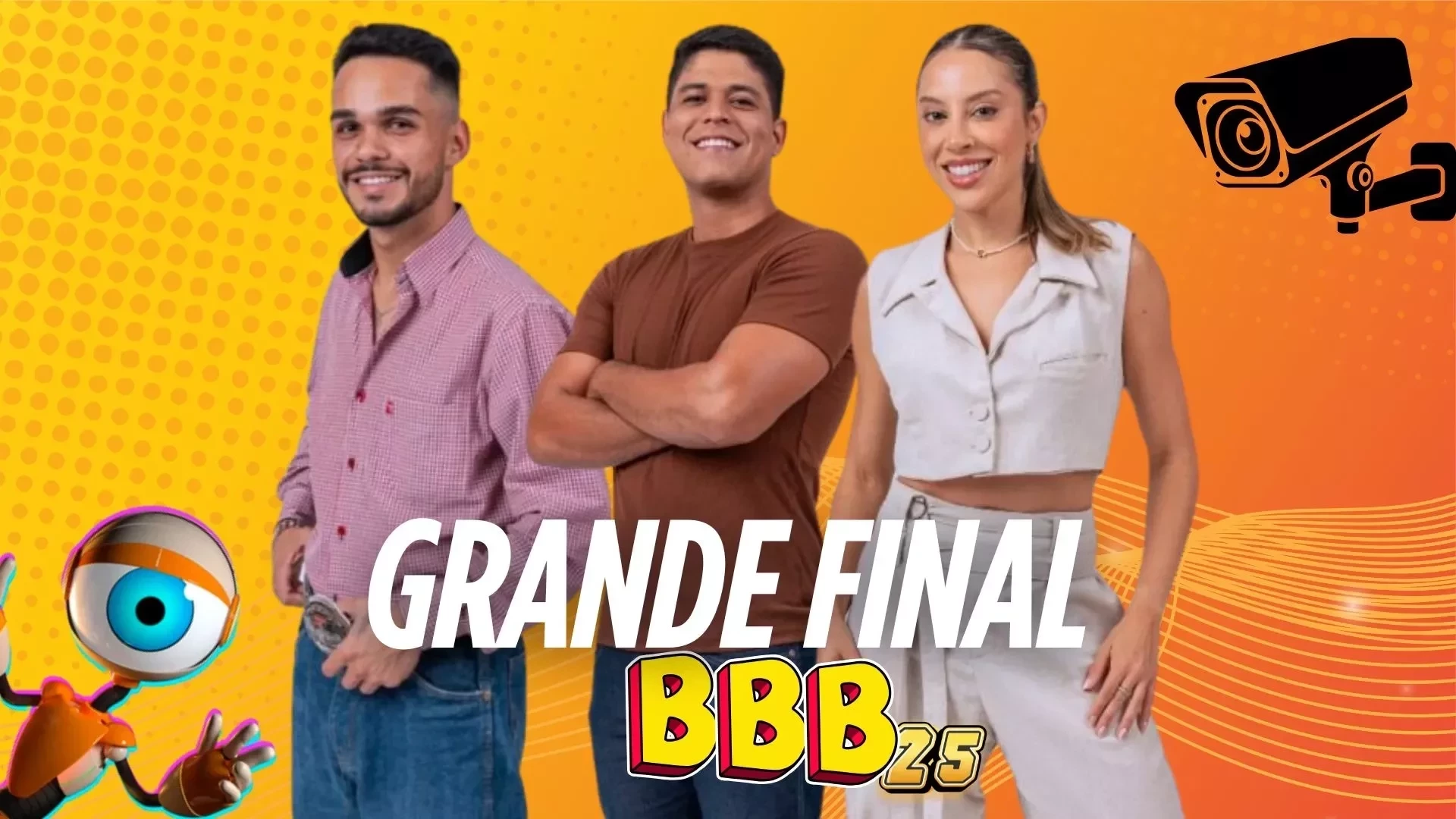BBB25: João Pedro, Renata e Guilherme disputam a grande final do reality