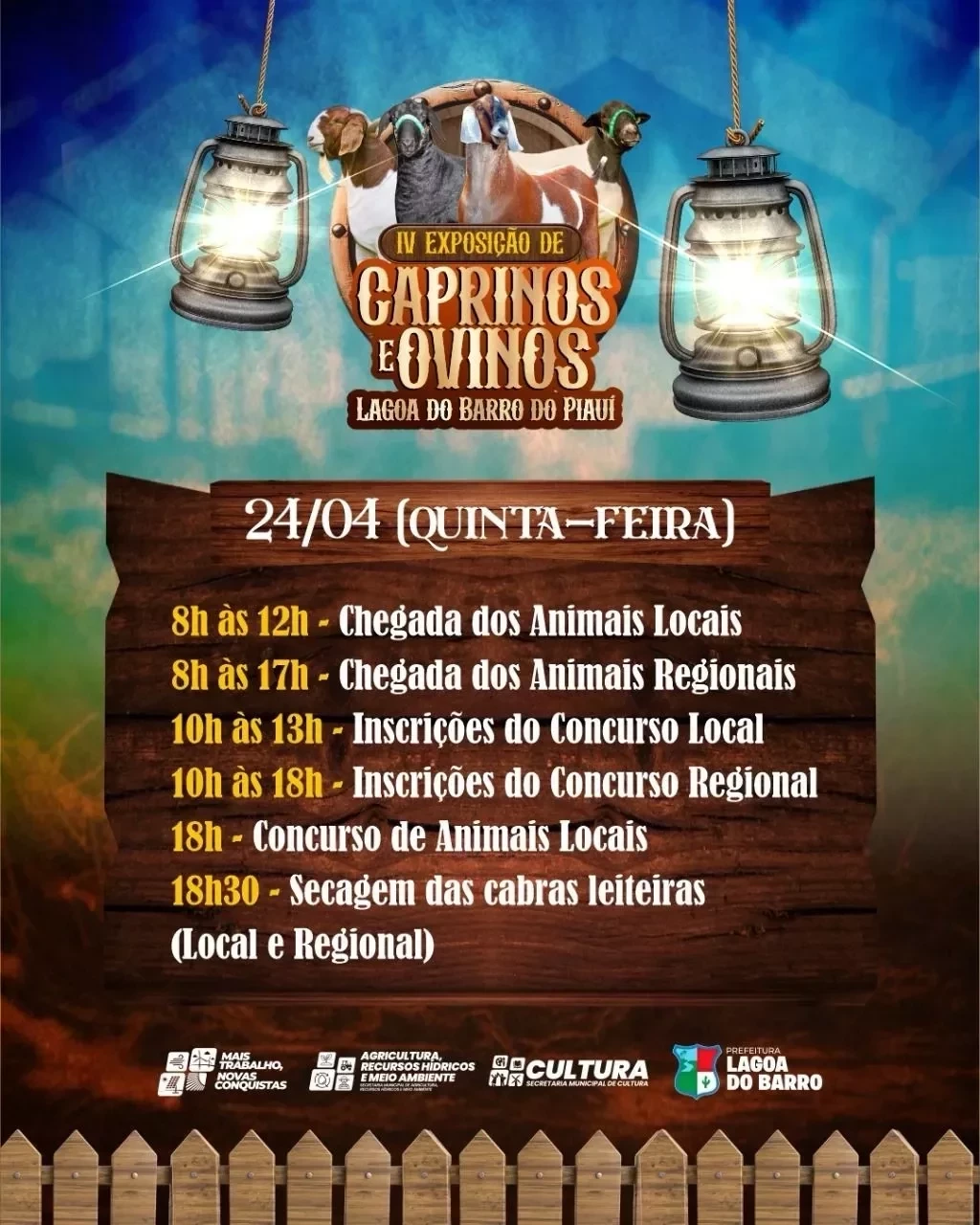 Lagoa do Barro se prepara para a IV Exposição de Caprinos e Ovinos: tradição, cultura e desenvolvimento rural em destaque - Imagem 2