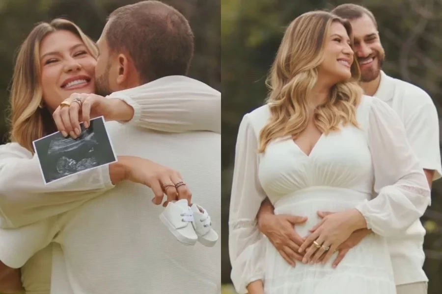 Niina Secrets anuncia gravidez do primeiro filho com Guilherme Oliveira