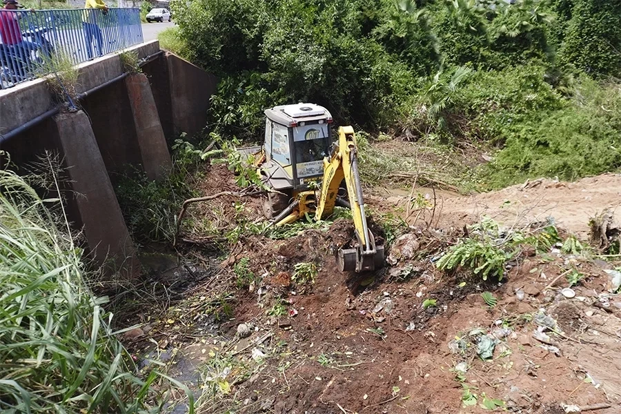 Secretaria do Meio Ambiente de Itainópolis inicia obra de revitalização de área do Riacho das Marimbas. - Imagem 2