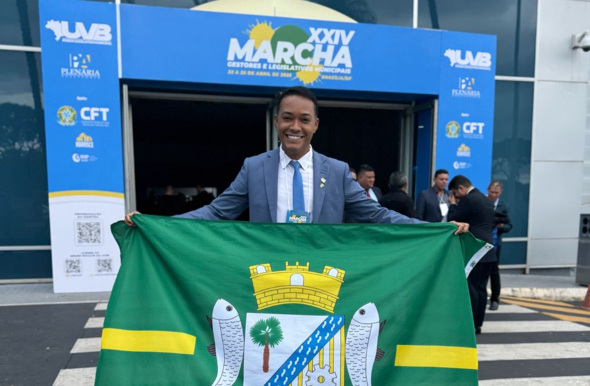 Vereador Felipe Vieira participa da “XXIV Marcha dos Gestores e Legislativos Municipais”