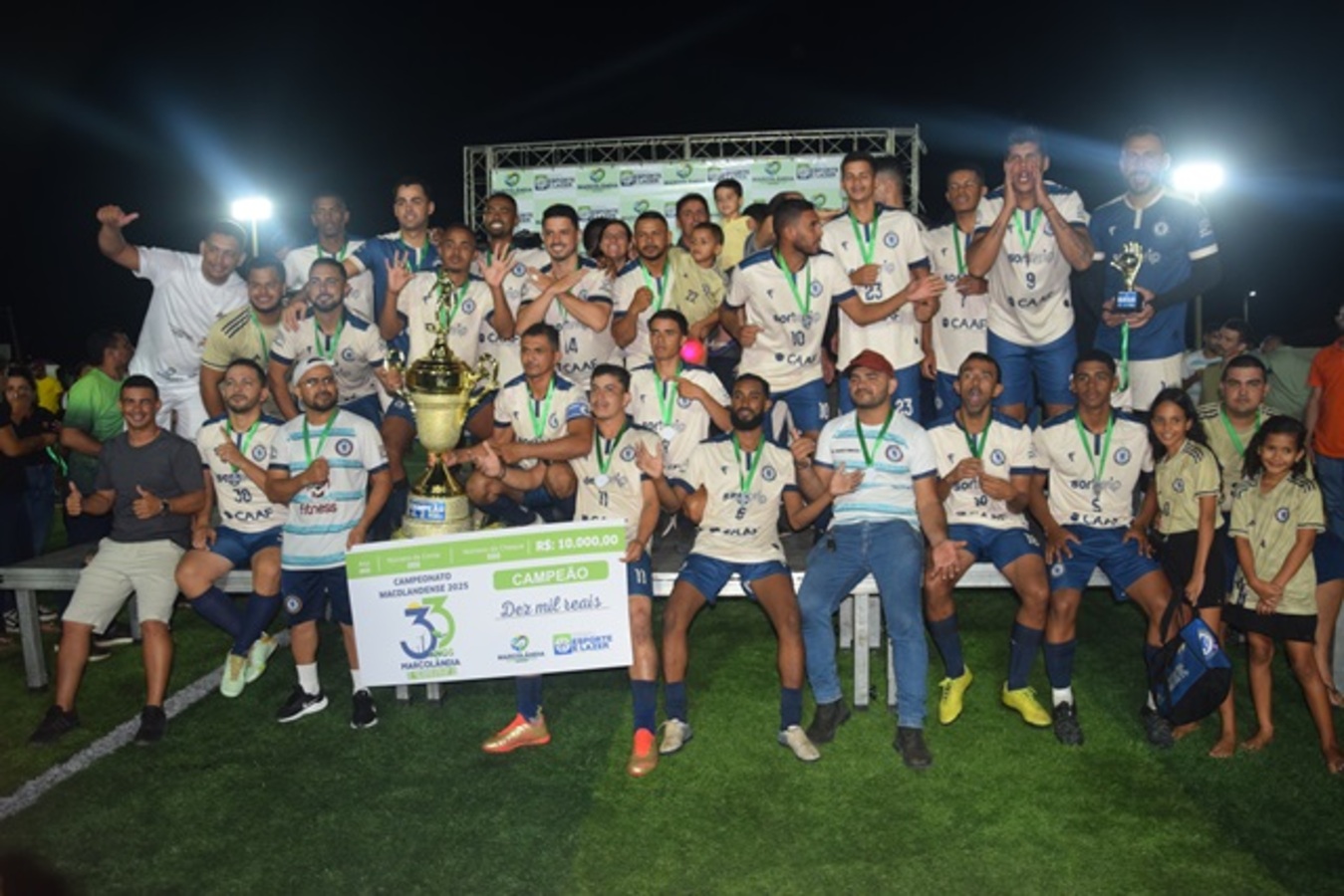 Marcolândia vive tarde histórica com Jogo das Estrelas e final emocionante do Campeonato Municipal 