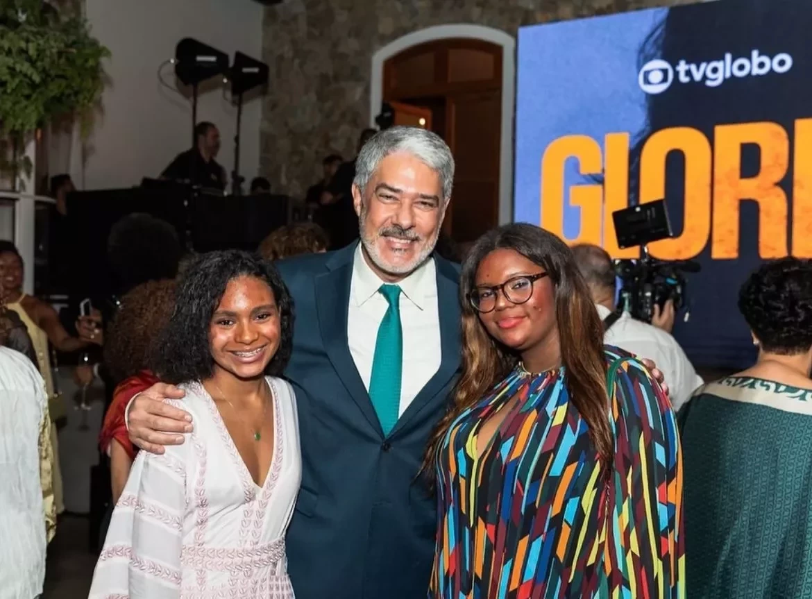 Filhas de Glória Maria fazem rara aparição em lançamento de documentário no Rio