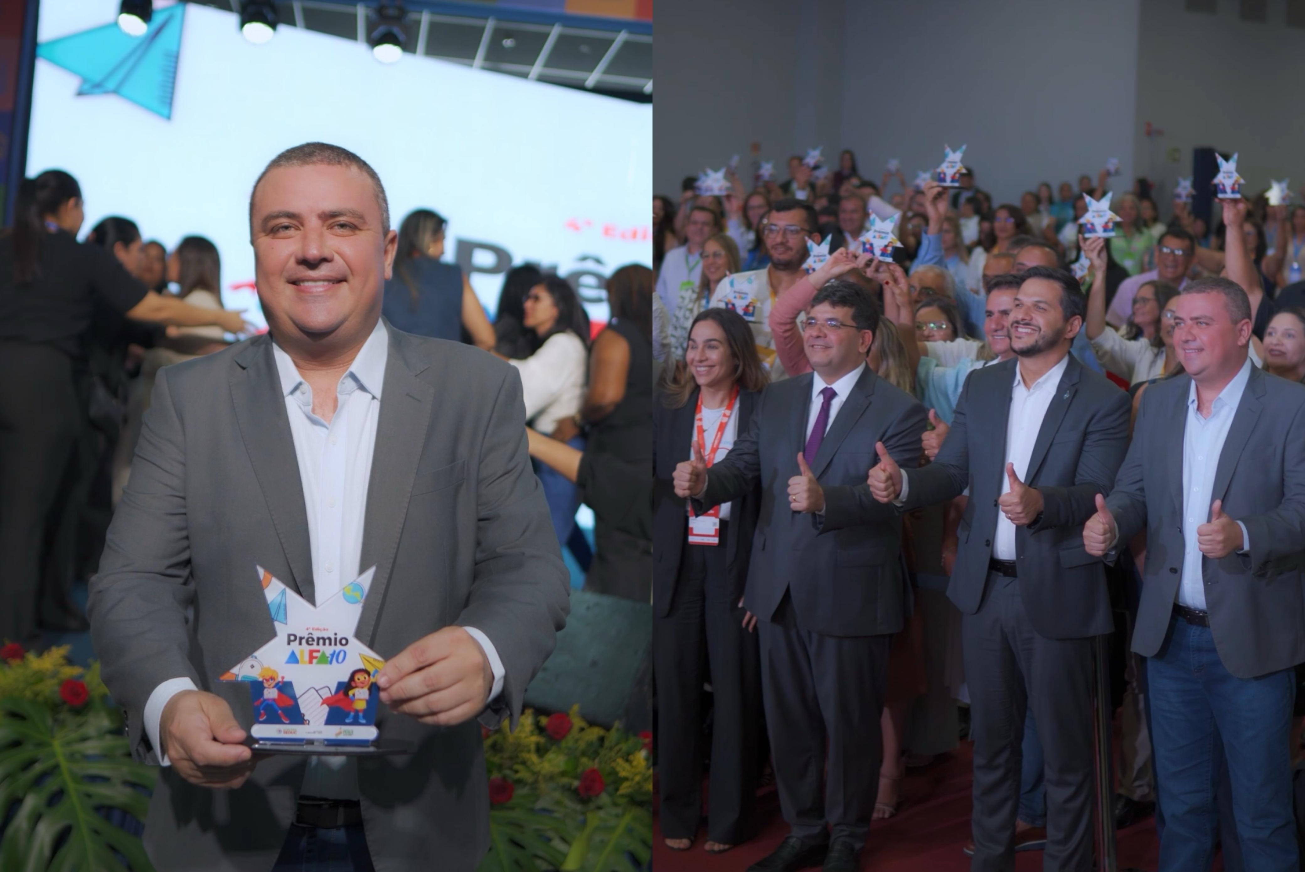 Bom Jesus se destaca no Prêmio Alfa-10 com seis escolas premiadas pela excelência na alfabetização