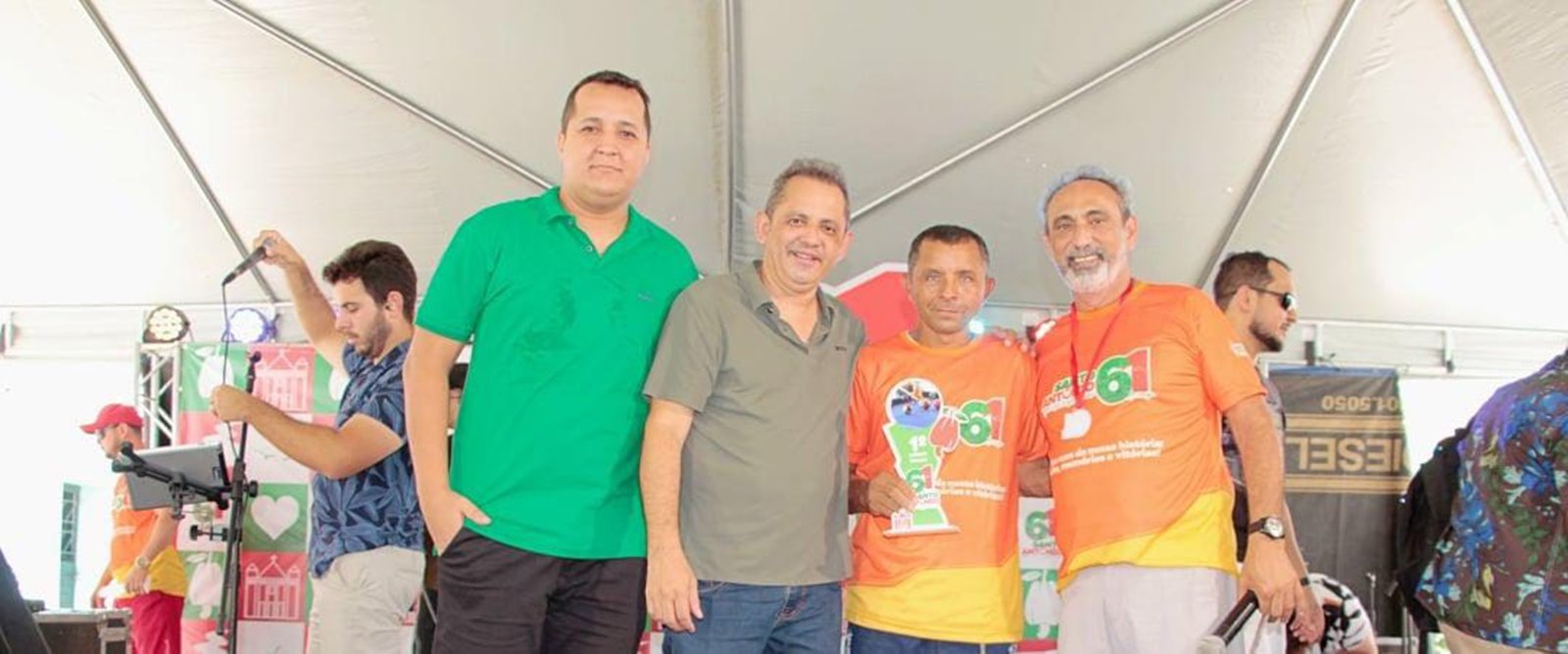 Corrida de rua, caminhada, torneios, feira e shows marcam o 5º dia de festa com mais de R$ 20 mil em prêmios