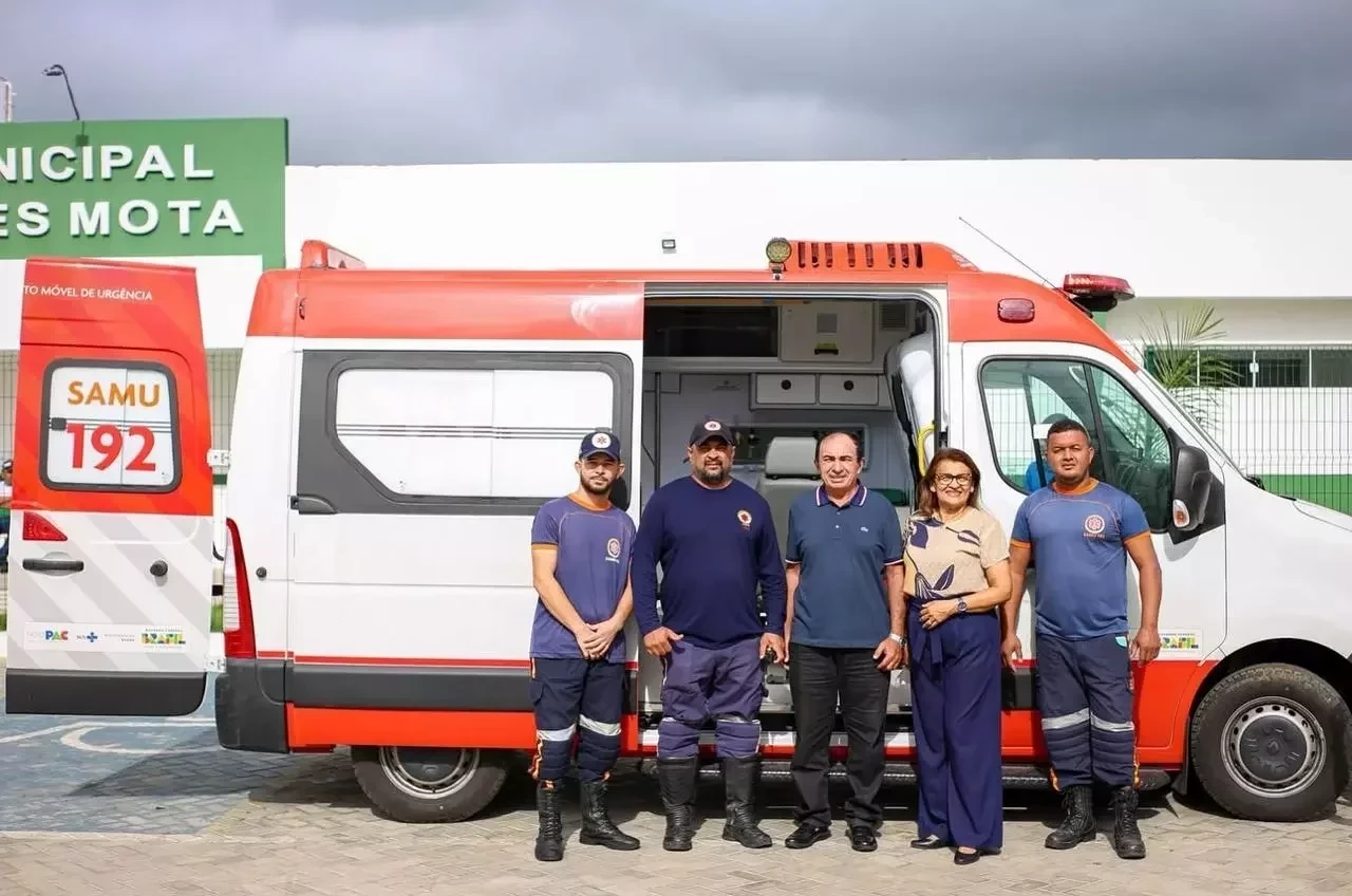 Prefeitura de Pio IX reforça atendimento do SAMU com nova ambulância zero quilômetro - Imagem 1