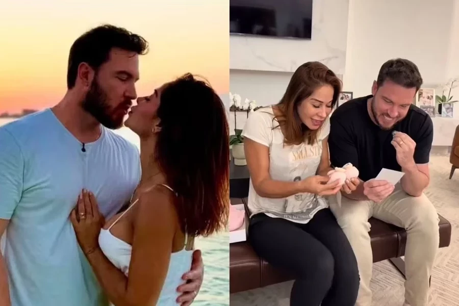 Maíra Cardi e Thiago Nigro revelam sexo de bebê