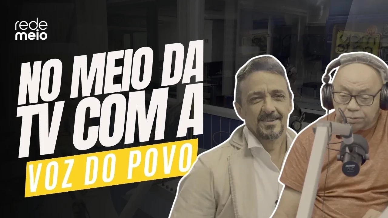 Bastidores do “Voz do Povo”: conheça a rotina dos apresentadores que “madrugam” para informar