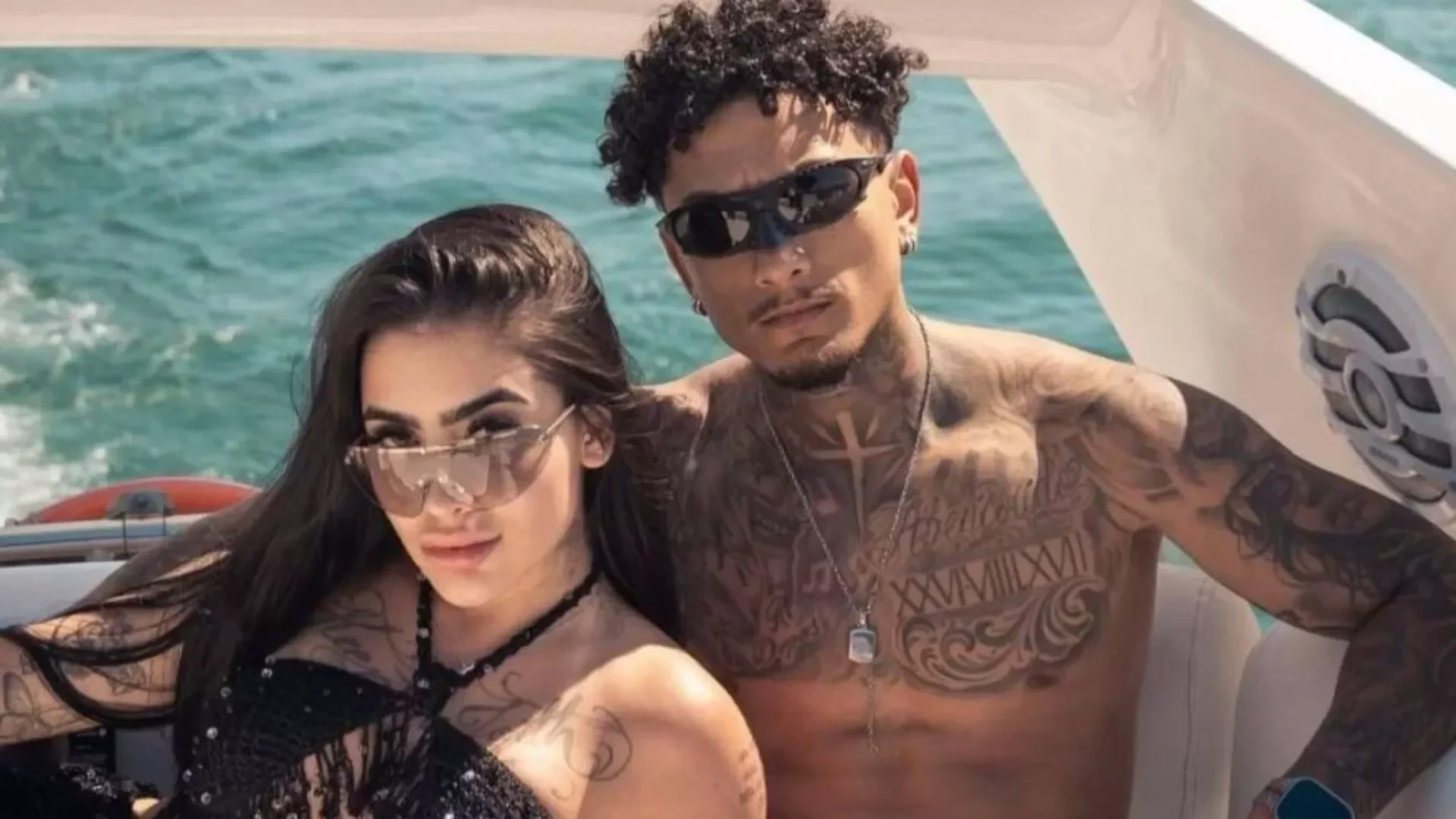 Dynho Alves explica acordo com MC Mirella após ela beijar uma mulher 