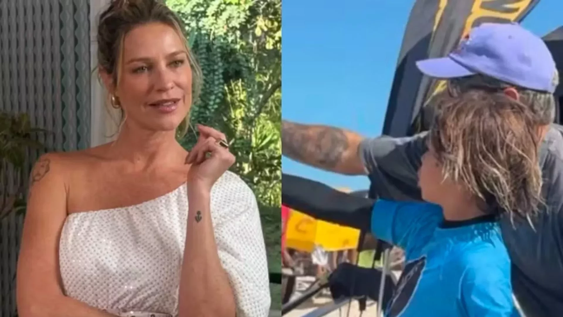 Luana Piovani surpreende a web ao elogiar o ex-marido, Pedro Scooby