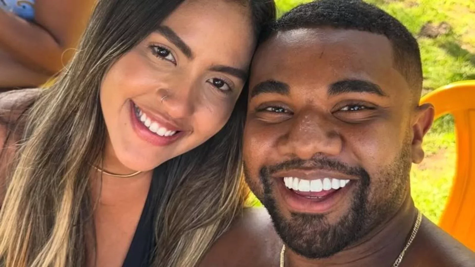 Ex de Davi Brito rebate acusações de ameaças: ''Absolutamente inverídicas''