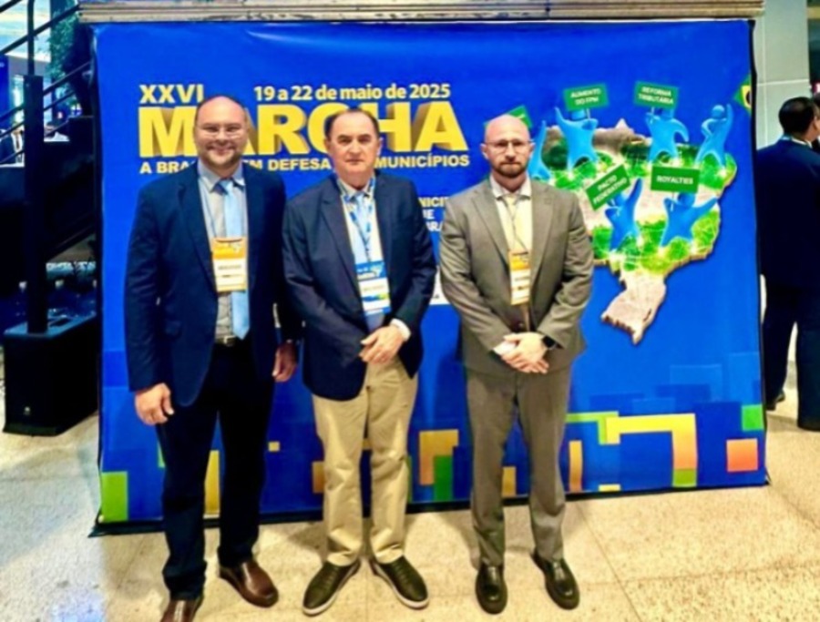 Prefeito Antônio Reis participa da XXVI Marcha a Brasília em Defesa dos Municípios