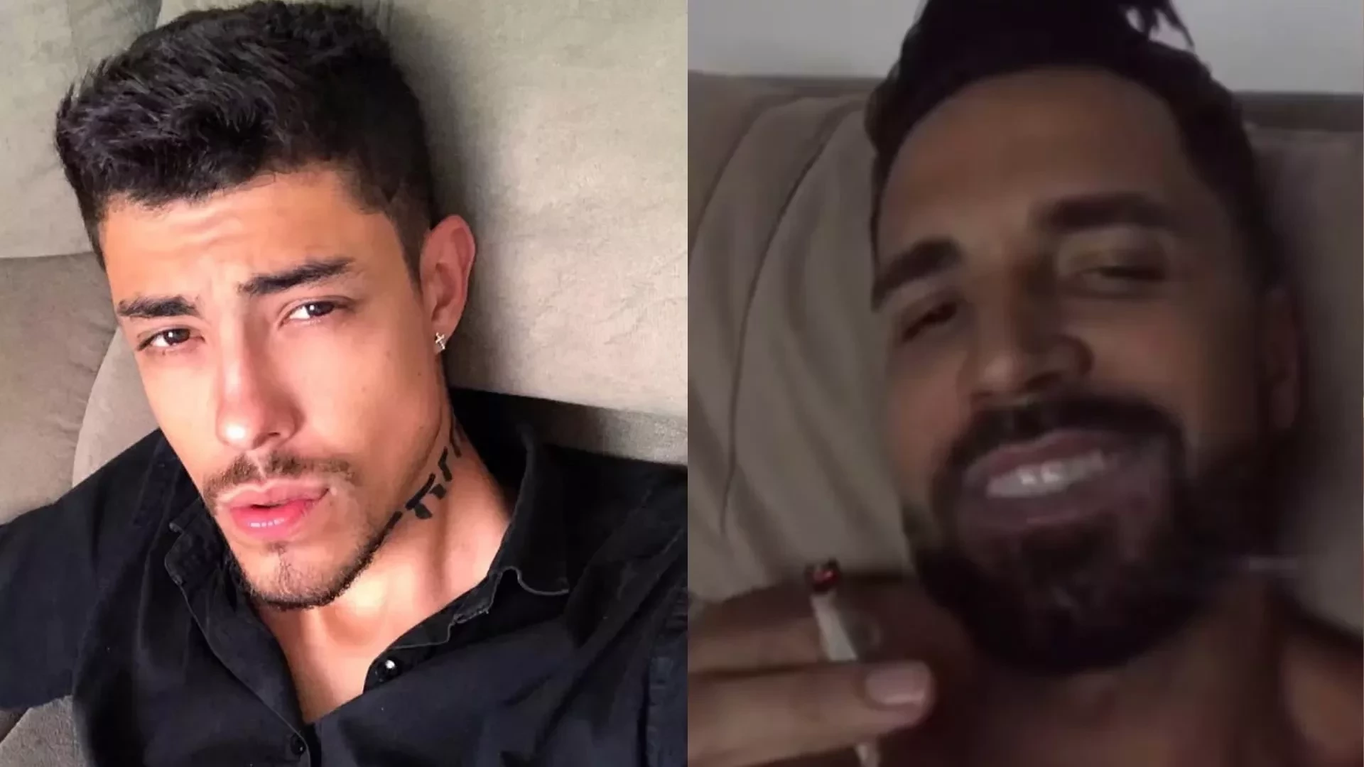 Latino expõe vício do filho e jovem mostra cantor fumando maconha: “Exemplo de pai”
