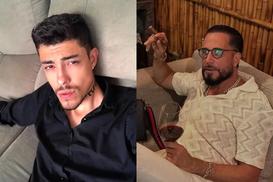 Filho de Latino nega acusações e revela como era morar com o cantor: “Desumano”