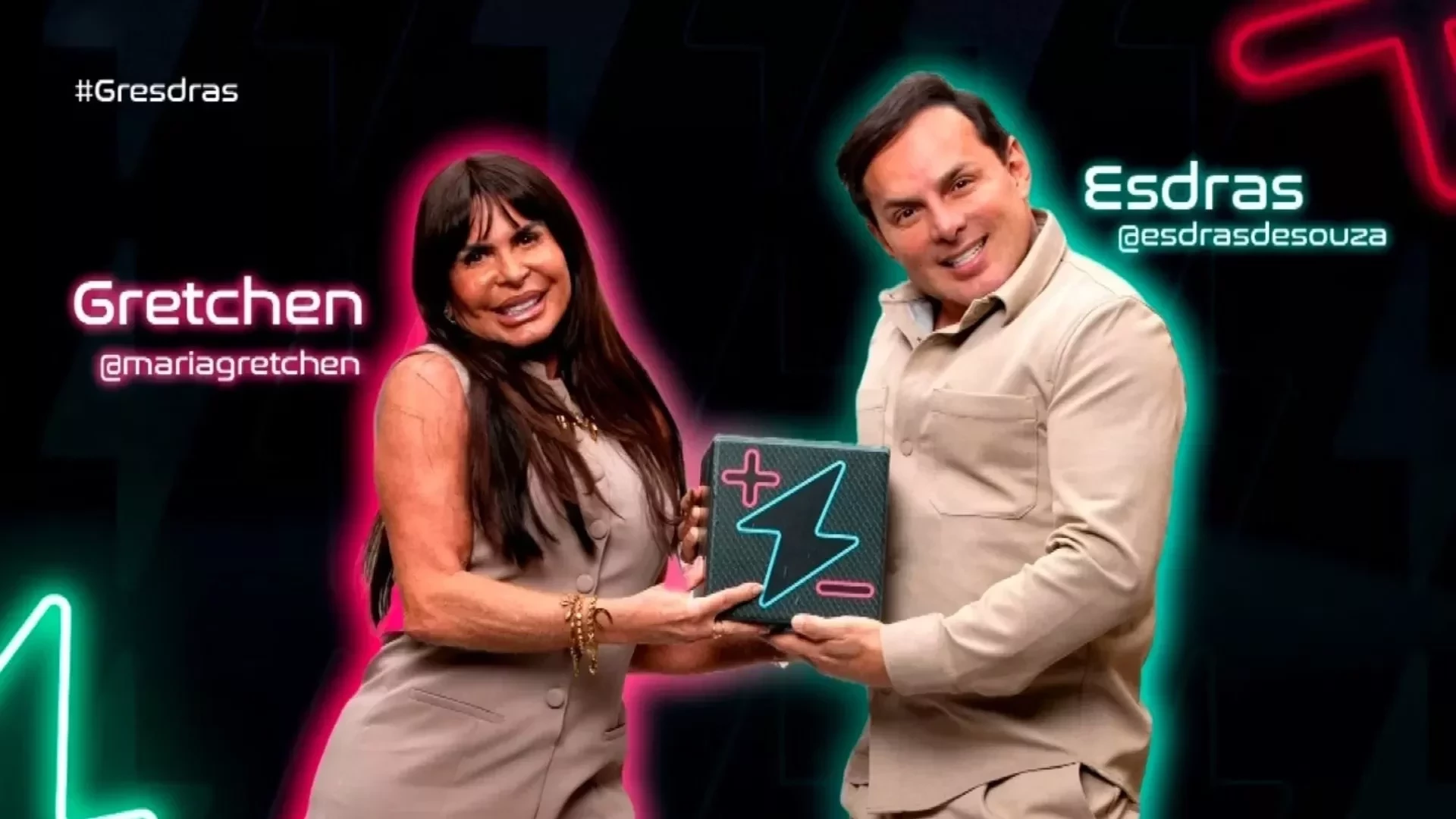 Power Couple: Gretchen e Esdras de Souza desistem do reality 