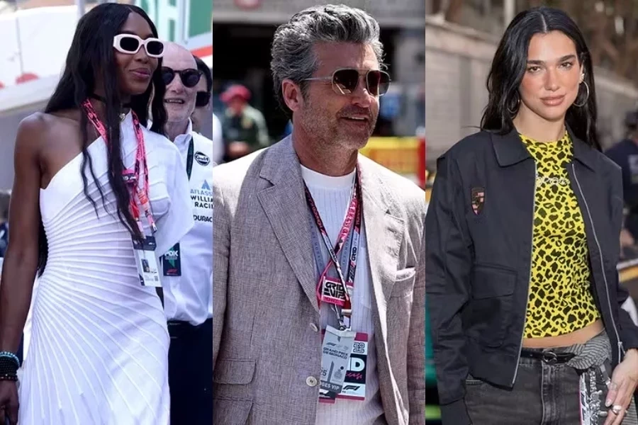 GP de Mônaco 2025: famosos marcam presença na etapa da Fórmula 1