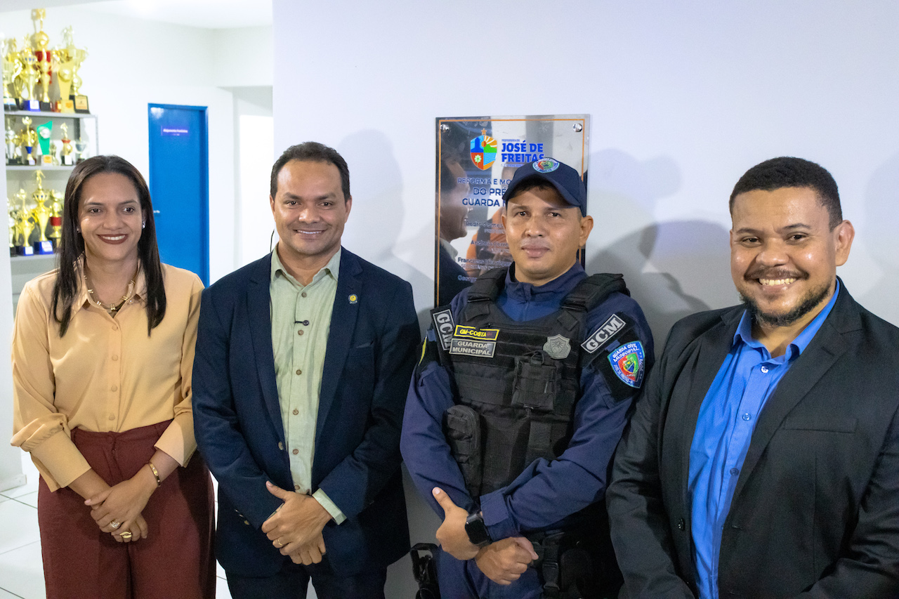 Prefeito Pedro Gomes inaugura sede reformada da Guarda Civil Municipal - Imagem 1