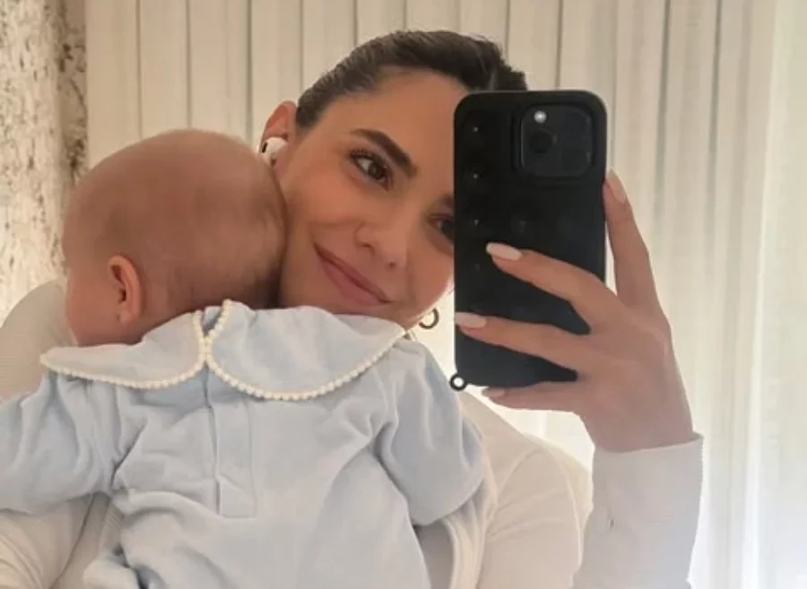 Jade Magalhães celebra 5 meses de Serena, sua filha com Luan Santana
