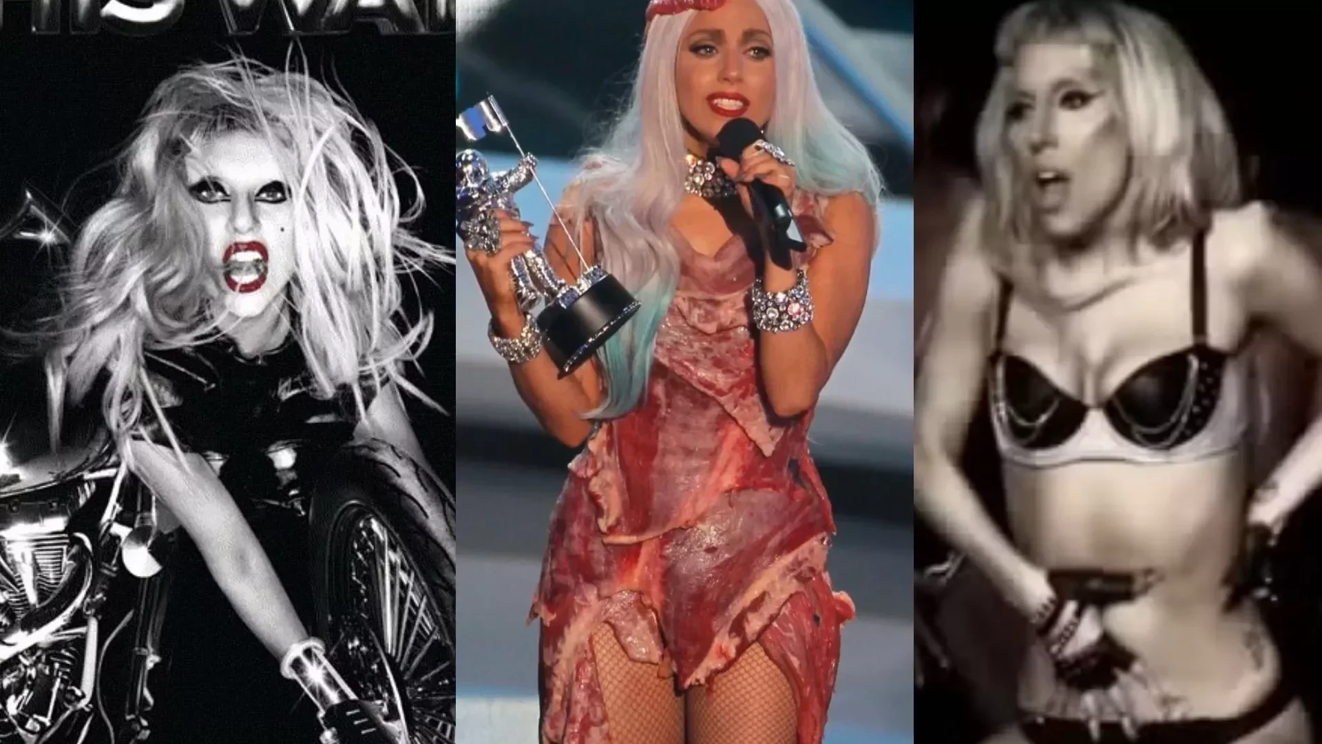 Chifres e vestido de carne: relembre 7 escândalos que marcaram a carreira de Lady Gaga