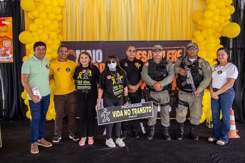 Prefeito de Landri Sales participa de evento sobre campanhas Maio Laranja e Maio Amarelo - Imagem 1