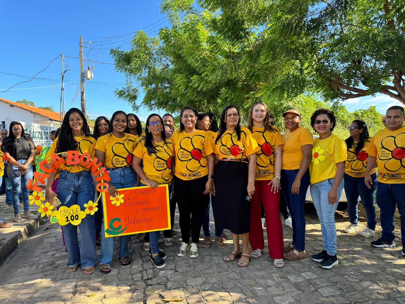 Lagoa do Piauí se mobiliza contra o abuso sexual infantil em caminhada de conscientização - Imagem 1