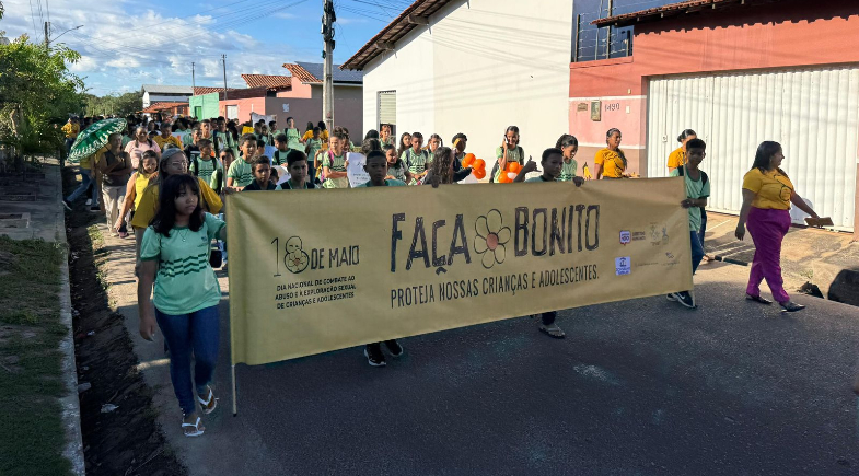 Lagoa do Piauí se mobiliza contra o abuso sexual infantil em caminhada de conscientização
