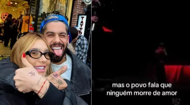 VÍDEO: Zé Felipe faz novo desabafo durante show após término com Virgínia