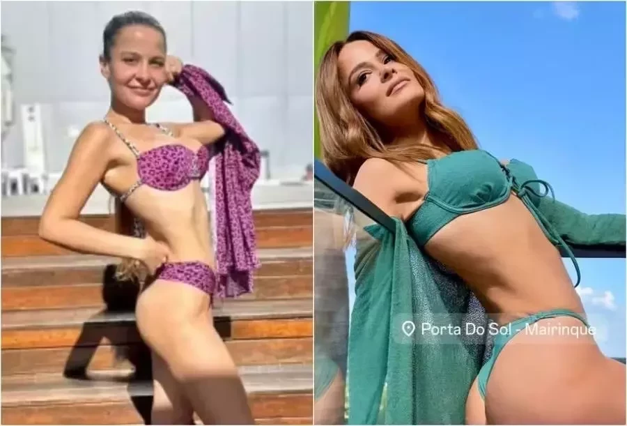 De biquíni, Maiara exibe novo shape após ganhar massa muscular