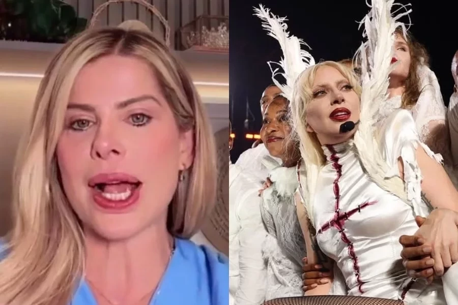 Karina Bacchi surta após show de Lady Gaga e dispara: “Culto a satanás”